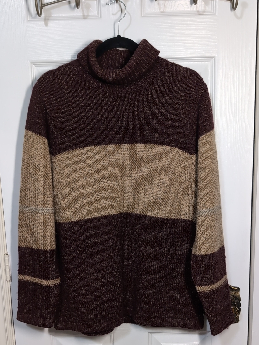 Vintage West Coast Wool Oversized Colour Block Sweater 80's/90's Men's Size Sm